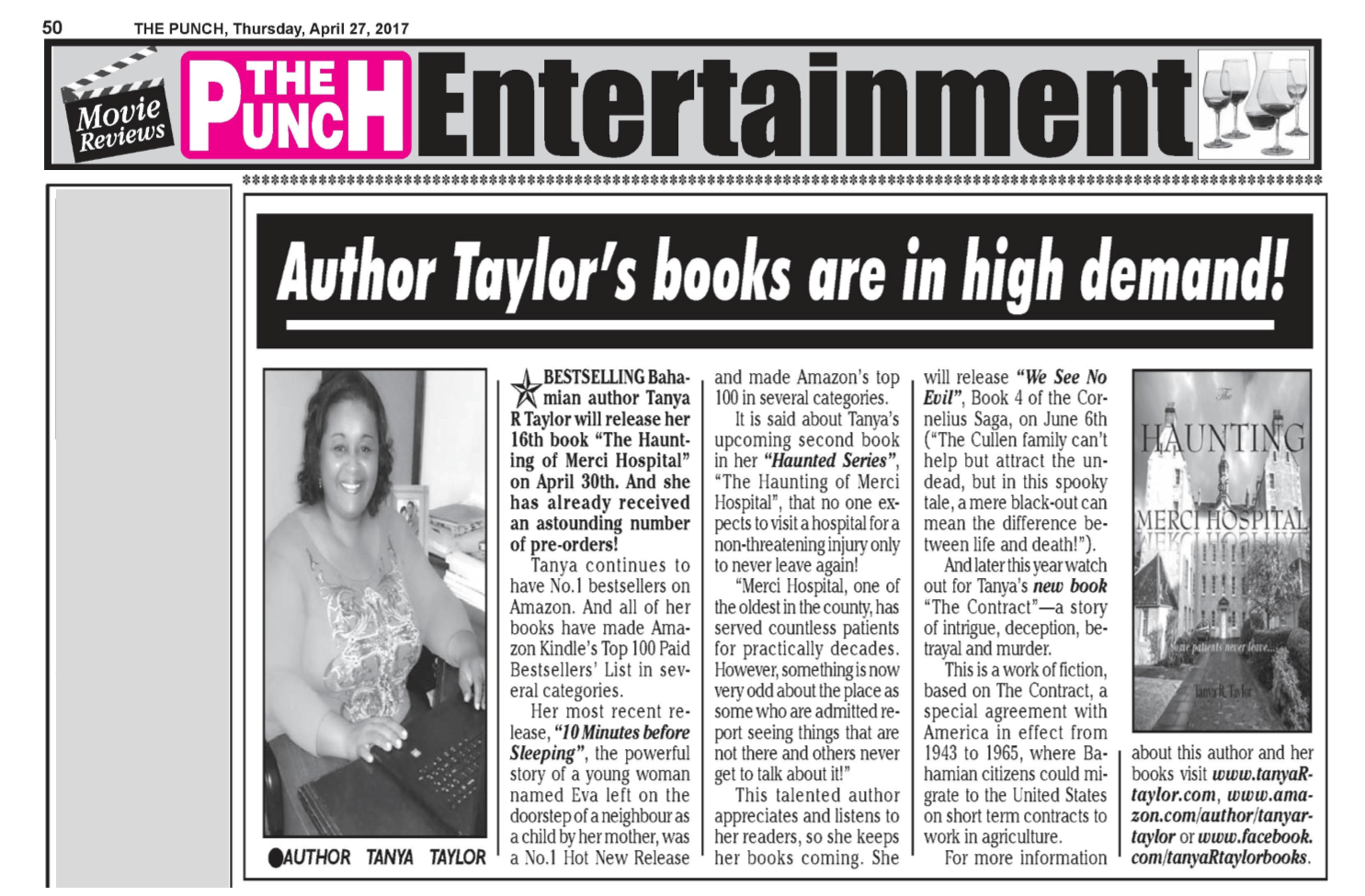 Punch April 27th article